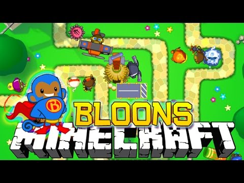 Bloons Tower Defense In Minecraft Bloons Tower Defense In Minecraft