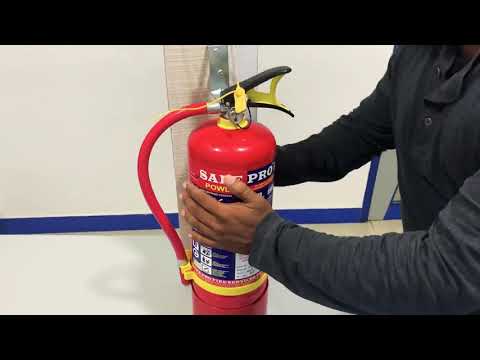 SAFE PRO ABC Stored Pressure Type Fire Extinguisher