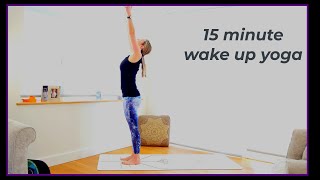 15 minute morning wake up flow
