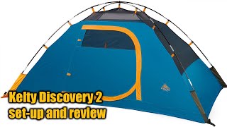 Kelty Discovery 2 tent set-up and review