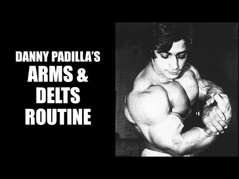 DANNY PADILLA'S ARMS AND DELTS CHAMPIONSHIP ROUTINE!