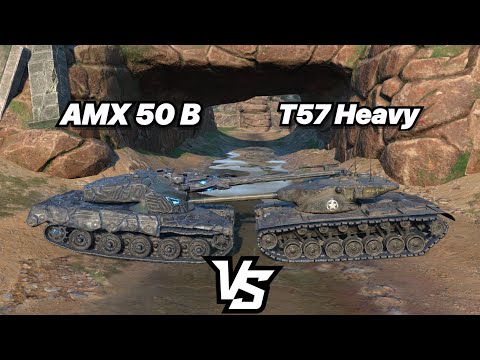 НА ЗАБИВ#142 | КАКОЙ БАРАБАН САМЫЙ СИЛЬНЫЙ ПОСЛЕ ОБНОВЛЕНИЯ 10.3 | AMX 50 B vs T57 Heavy
