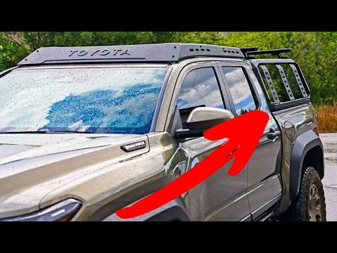 The Ultimate Bed Rack Upgrade for 2024 Tacoma Trailhunter | Küat Ibex