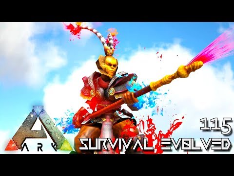 ARK: SURVIVAL EVOLVED - MYTH SAMURAI WARRIOR TAMED E115 !!! ( ARK EXTINCTION CORE MODDED )