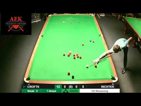 Jake Crofts v Christian Richter 2024 U21 UK Open. Semi final @RedTriangleSnooker