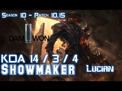 DWG Showmaker LUCIAN vs KATARINA Mid - Patch 10.15 KR Ranked