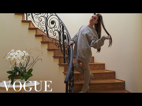 73 Questions with Ariana Grande | Vogue Parody