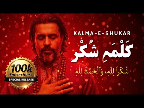 KALMA-E-SHUKAR (شُكْرًا لِلّٰهِ، وَٱلْحَمْدُ لِلّٰهِ) - Gratitude Sufi Qawwali - Special Release✨