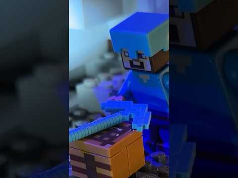 Minecraft Cave Animation #lego #minecraft #animation #legoshorts