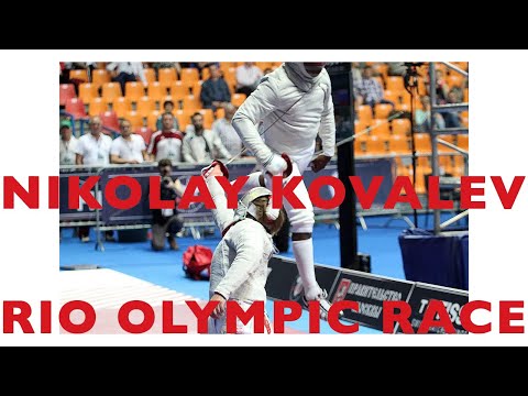Nikolay Kovalev [RIO OLYMPIC RACE] Sabre Fencing Compilation | Road to Rio 2015-2016