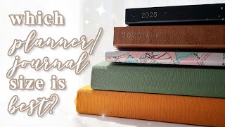 What's the Best Planner Size? My Honest Thoughts + Mini Reviews