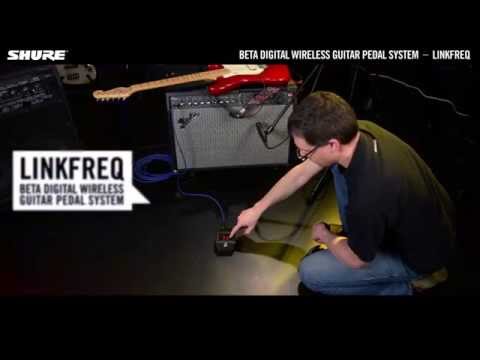 Пример использования функции LINKFREQ в радиосистеме Shure GLXD16
