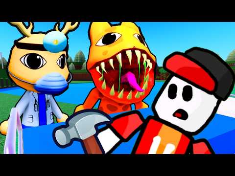 Битва Строителей - Animal Hospital в Build a Boat Roblox. Роблокс