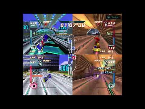 Sonic Riders Tournament Edition Laysel VS Exortile VS Joe a tron Vs YunoSonozaki