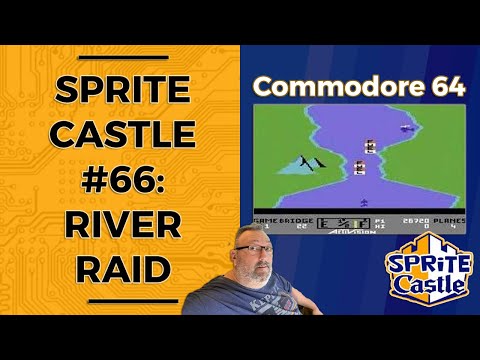 1,000 levels? Sprite Castle 066: River Raid (C64)