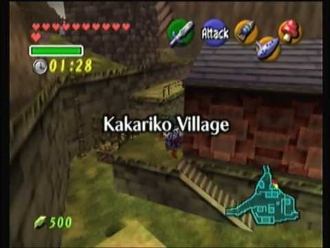 Zelda Ocarina Of Time - 100% Walkthrough part 22 ADULT TRADING SIDE-QUEST