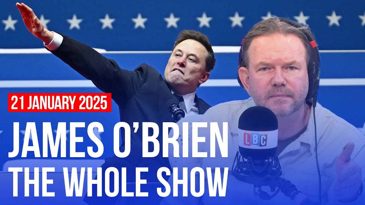 Day one: two Nazi salutes | James O’Brien - The Whole Show