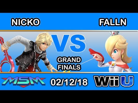 MSM 133 - FAD | Nicko (Shulk) Vs. falln (Rosalina) Grand Finals - Smash 4