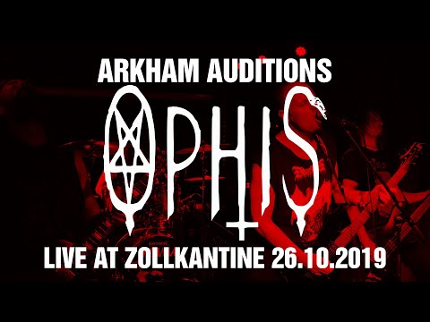 Ophis - "Carne Noir" Live at Arkham Auditions - Zollkantine 26.10.2019