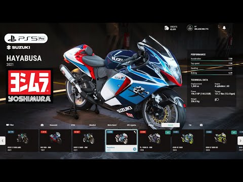 RIDE 5 | Customize Fastest Suzuki Hayabusa 1300 Yoshimura Gameplay [4K PS5 Pro]