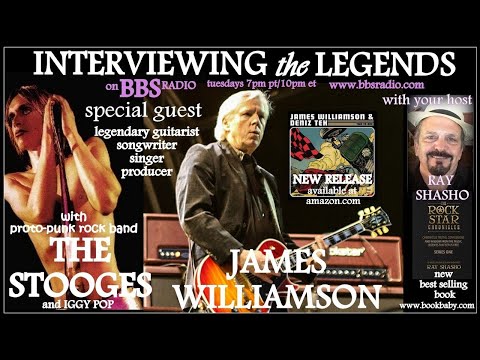 James Williamson 'Stooges'/ Iggy Pop Legendary Guitarist