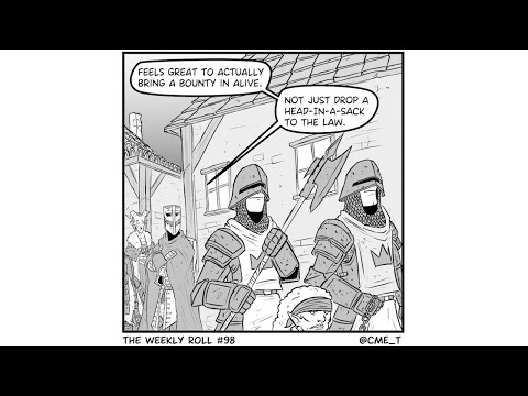 The Weekly Roll #98: "Being good ain't easy" | A D&D Webcomic Dub