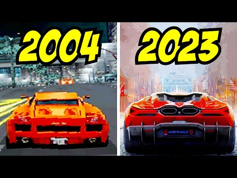 Evolution of Asphalt Games 2004-2023