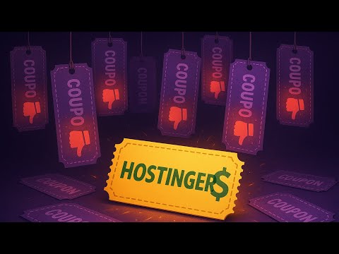 I Tried Every Hostinger Coupon — Here’s the One That Actually Works