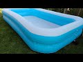 Unboxing and setting up Bestway Family Pool