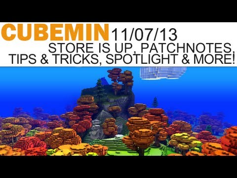 Newsmin - 11/07/13 - Cube World News - STORE IS UP, DDoS Attacks, Tips & Tricks, Spotlight & More!