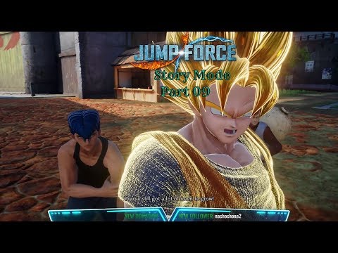 JUMP FORCE Story Mode Gameplay Walkthrough Part 9 [1080p]