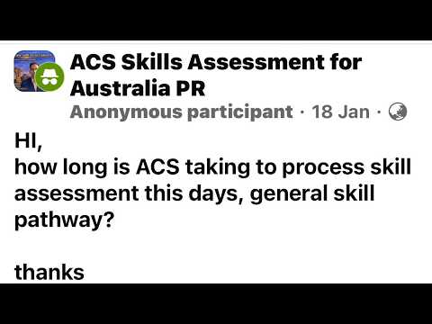 ACS Skills Assessment for Australia PR: Q & A – 2026 ( 1 )