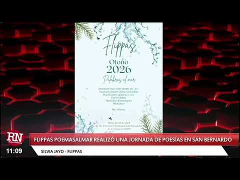 Flippas Poemasalmar realizó una jornada de poesías en San Bernardo