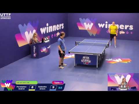 WINners CUP table 1 14.10 Pereiaslov Andrei - Gubenko Artem 19:30