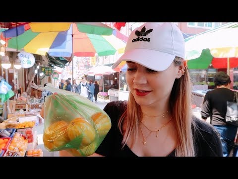 韓国ローカルストリートマーケットツアー？ (LOCAL KOREAN STREET MARKET TOUR ??)