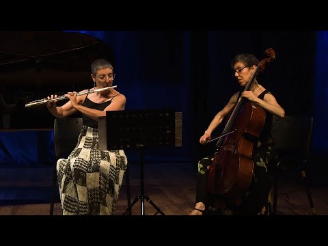 Assobio a Jato (H. Villa Lobos) Zelia Brandão & Maria Alice Brandão. (Jet whistle)