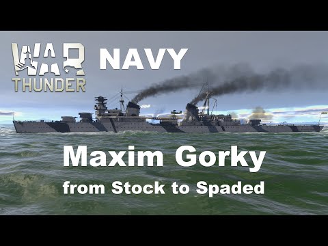 Maxim Gorky from Stock to Spaded