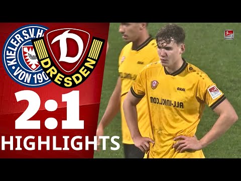 Holstein Kiel - SG Dynamo Dresden | 2:1 | Highlights | 2. Bundesliga, 17. Spieltag 2025/26