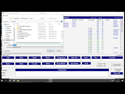 Creating new log in N3FJP