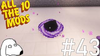 【ゆっくり実況】魔法の力で地球上にブラックホールを生み出してみた（犬）【All the Mods 10 - ATM10】＃43