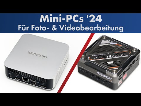 Mini-PCs für Video- & Fotobearbeitung | 3 Modelle im Test und Vergleich 2023 [Deutsch]