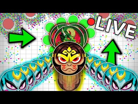 The OFFICIAL Agar.io Live Stream with RayDay and M4J!