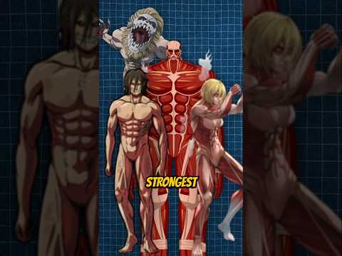 All 9 titans ranked from weakest to strongest!