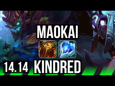 MAOKAI vs KINDRED (JGL) | 6/2/8, Rank 12 | VN Challenger | 14.14