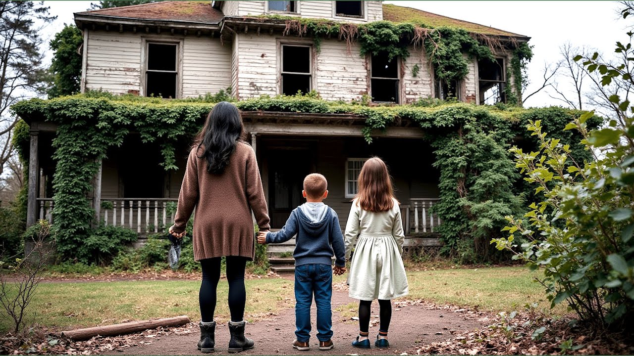 Divorced Mom Renovates Old House with Her Kids to Start a New Life, What They Found Inside…