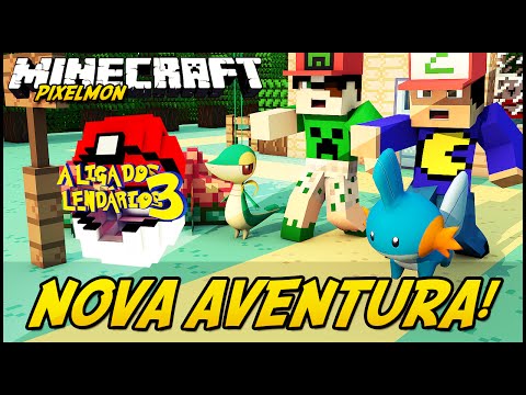 Minecraft: Liga dos Lendários - NOVA AVENTURA! #1