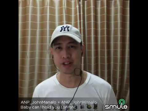 Baby can i hold you tonight