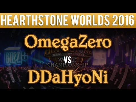 OmegaZero vs DDaHyoNi - Hearthstone World Championship 2016: Group D Match 1