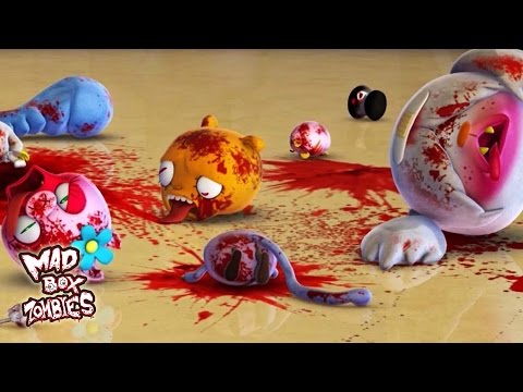 Dibujos animados para adolescentes: Confusióm Causada por una Dentadura Postiza - Mad Box Zombie