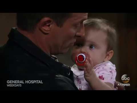 GH JASON MORGAN & EMILY SCOUT (About Sam Lila General Hospital Steve Burton Preview Promo 11-10-17)
